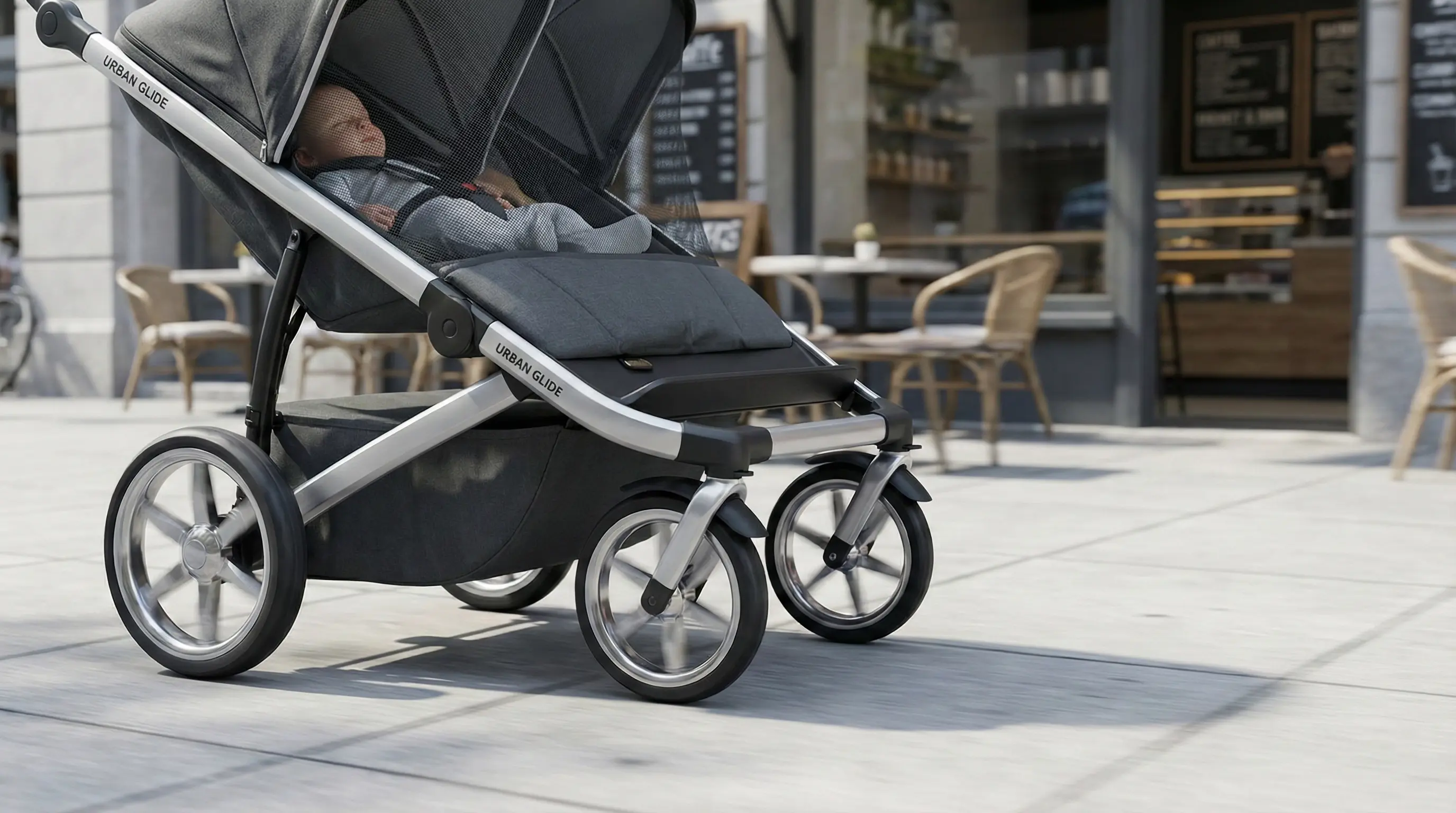 سرویس کالسکه مسافرتی و شهری نوزاد با قابلیت جمع شدن