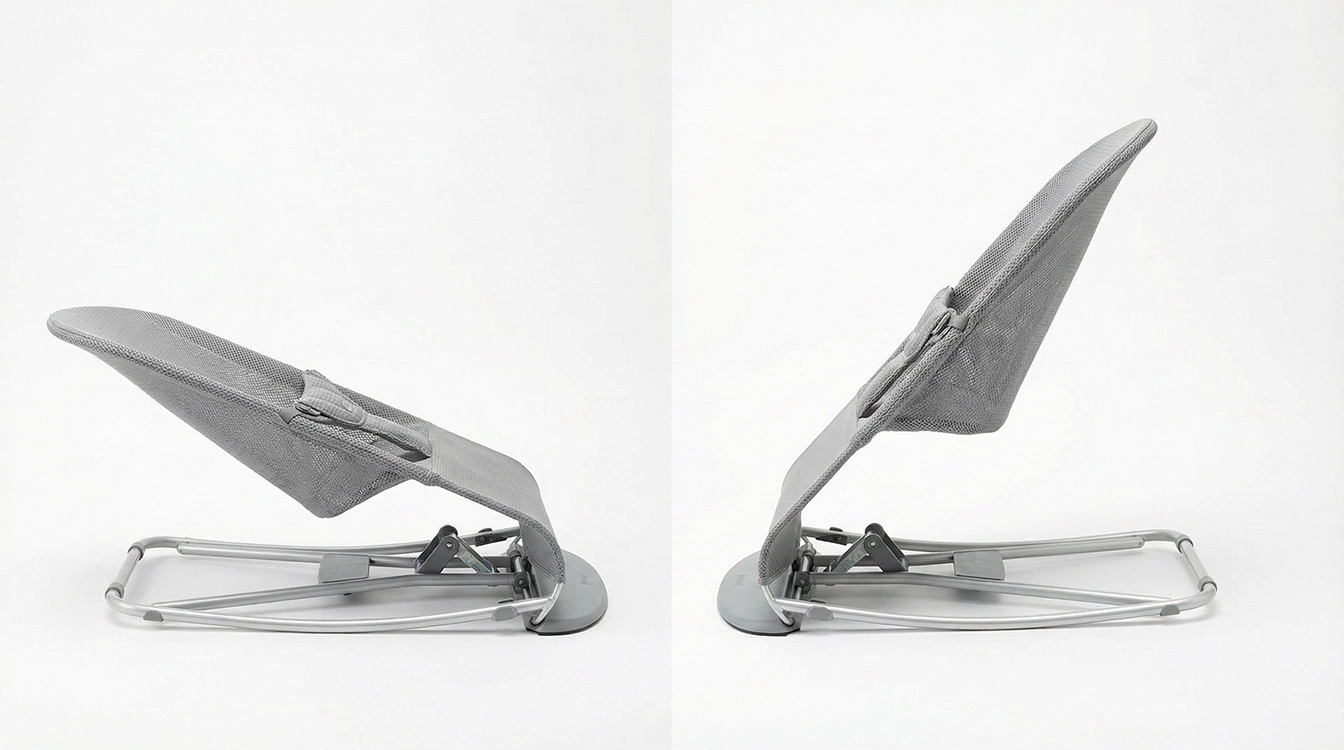 صندلی راحتی و بونسر نوزاد با قابلیت تنظیم پشتی آنتی رفلاکس