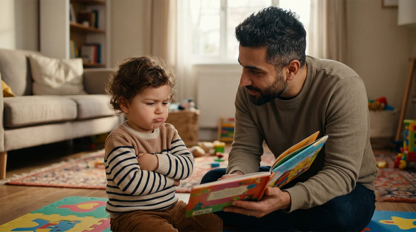 مدیریت صحیح لجبازی کودک دو ساله