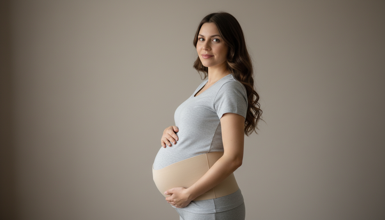 استفاده از شکم بند بارداری برای حمایت از شکم و کاهش کمردرد