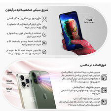 گوشی موبایل اپل مدل iPhone 13 Pro Max A2644 دو سیم‌ کارت ظرفیت 128 گیگابایت و رم 6 گیگابایت - اکتیو