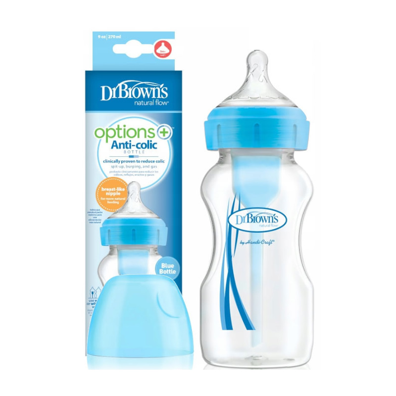 شیشه شیر آبی دکتر براون 270 میلی لیتر