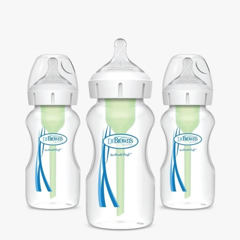 شیشه شیر سه عددی دکتر براون 270 میلی لیتر