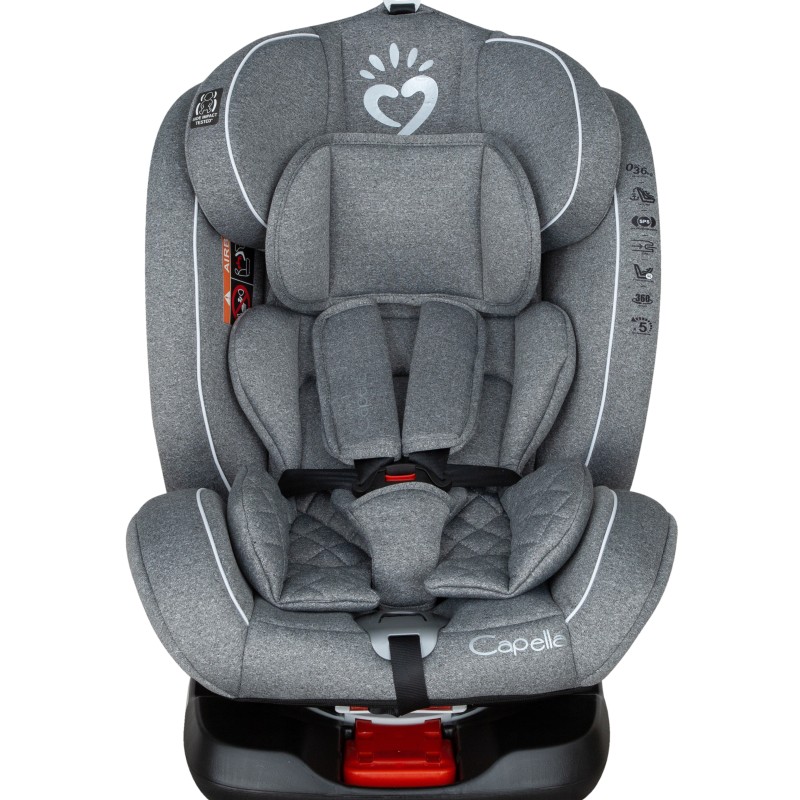 صندلی ماشین 360 درجه کاپلا Capella مدل Owl رنگ طوسی