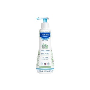 لوسیون بدن نوزاد و کودک هیدرا ب ب موستلا با عصاره آووکادو حجم 300 میلی لیتر