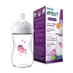 شیشه شیر 260 میل اونت نچرال طلقی