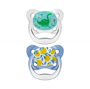 پستانک ارتودنسی دو عددی طرح دایناسور دکتر براون