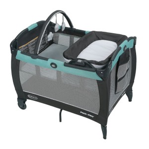 تخت و پارک  فول Graco مدل TRAVEL DOME رنگ طوسی