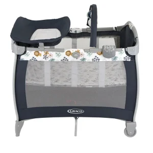 تخت و پارک Graco مدل CONTOUR ELECTRA رنگ سرمه ای