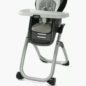 صندلی غذا 6 کاره پرتابل Graco مدل DUODINER رنگ مشکی و طوسی