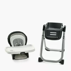 صندلی غذا 6 کاره پرتابل Graco مدل DUODINER رنگ مشکی و طوسی