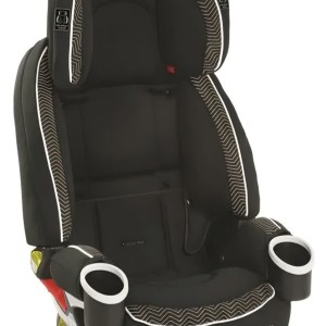 صندلی ماشین Graco مدل 4EVER  ایزوفیکس دار رنگ مشکی و طوسی