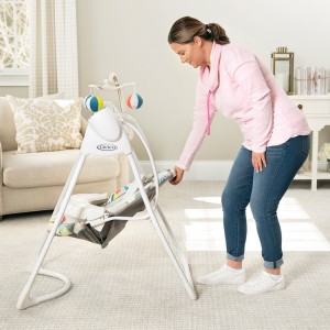 تاب برقی Graco  مدل  LOVIN HUG  رنگ سفید و سبز