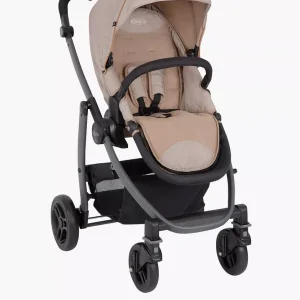 ست کالسکه و کریر شهری Graco مدل EVO رنگ کالباسی