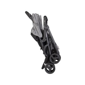 کالسکه دو قلو کنارهم Graco مدل DUORIDER رنگ مشکی و طوسی