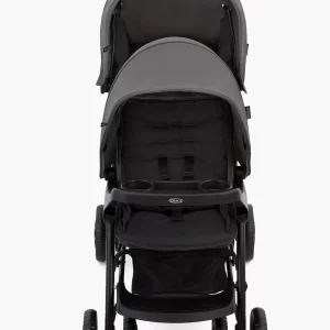 کالسکه دو قلو پشت سر هم Graco مدل STADIUM DUO  رنگ طوسی