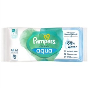 دستمال مرطوب 99%آب  Pampers