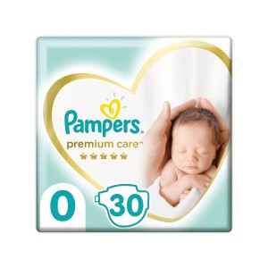 پوشک پمپرز سایز صفر 30 عددی
