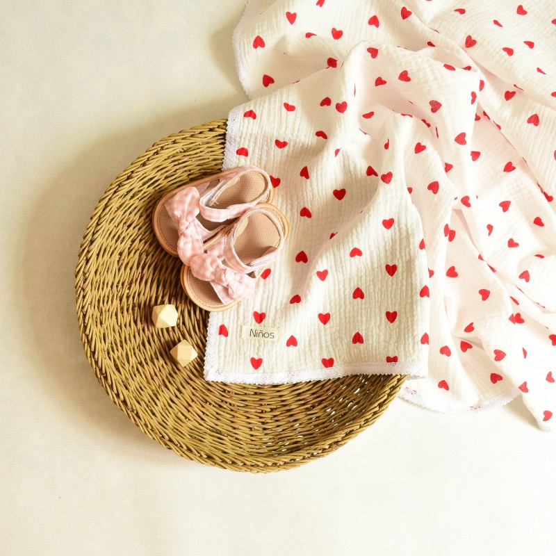 روانداز موسلین نوزادی