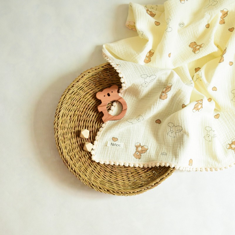 روانداز موسلین نوزادی