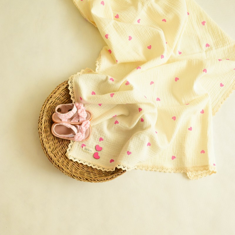 روانداز موسلین نوزادی