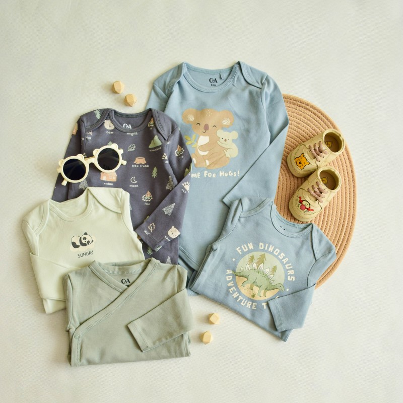 بادی نوزاد آستین بلند