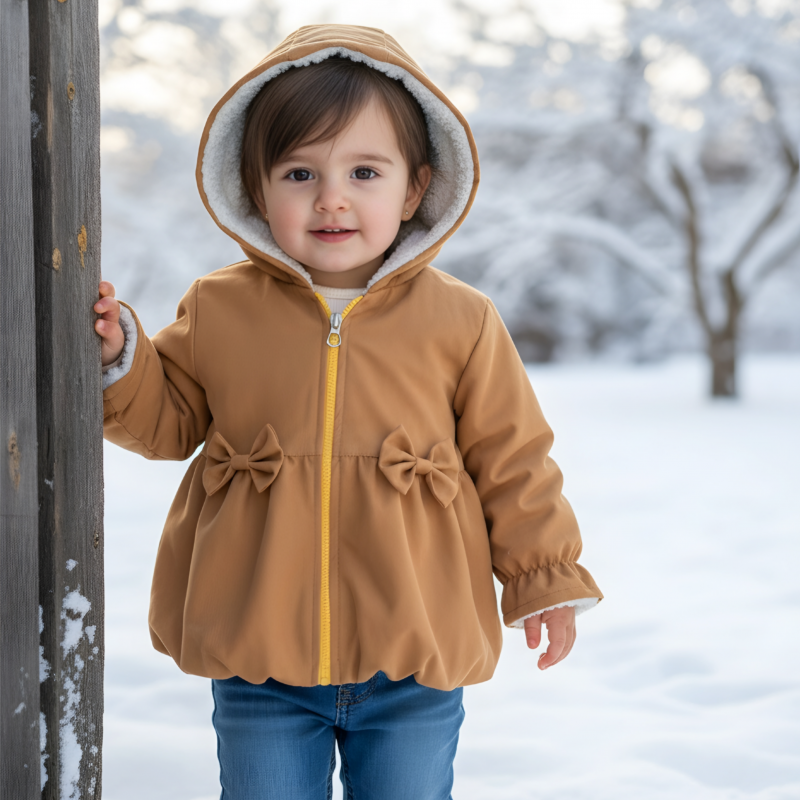 کاپشن پاییزی بچگانه