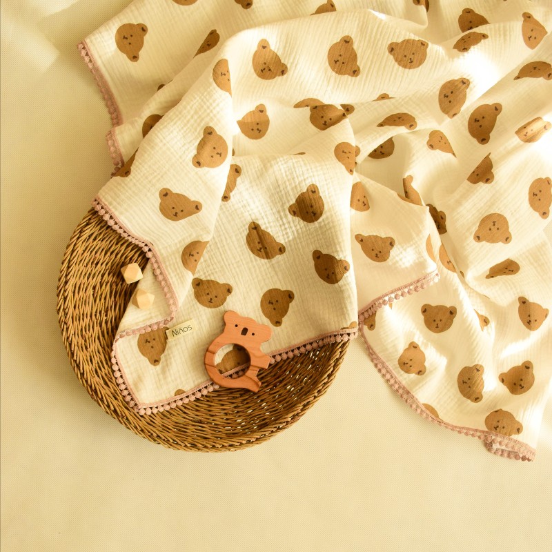 روانداز موسلین نوزادی