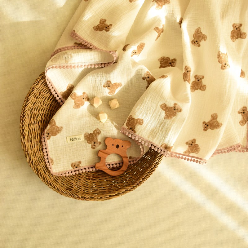 روانداز موسلین نوزادی