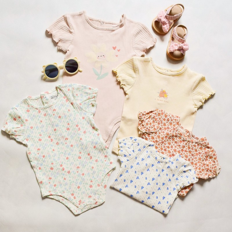 بادی نوزادی برند فرانسوی kiabi