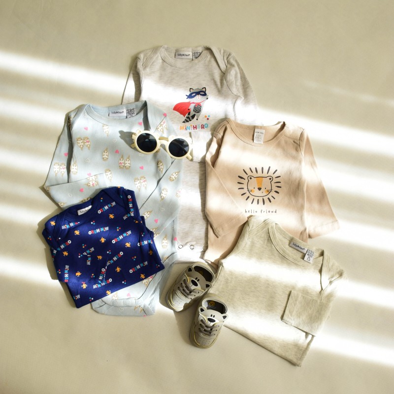 بادی نوزادی آستین بلند