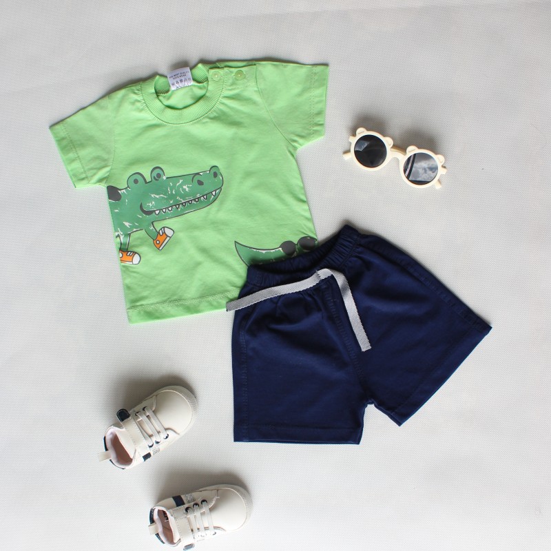 ست تیشرت شلوارک برند Baby Gap