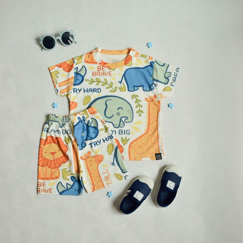 تیشرت شلوارک پسرانه