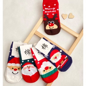 جوراب زنانه کریسمسی