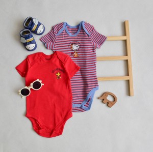 بادی آستین کوتاه  (پک دوتایی)