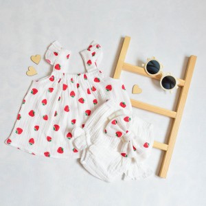 سِت پیراهن و شورت موسلین