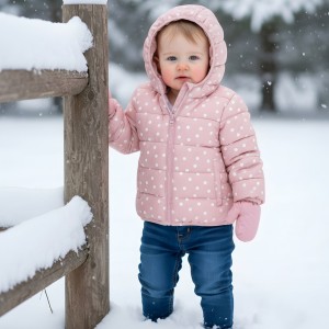 کاپشن  دخترانه نوزادی