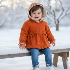 کاپشن پاییزی بچگانه