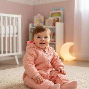 کاپشن سرهمی نوزاد