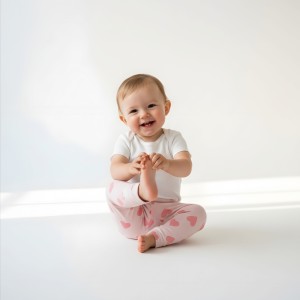 شلوار نوزاد داخل کُرکی برند H&M