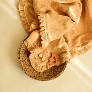 ست روبالشتی و رو انداز موسلین دولایه