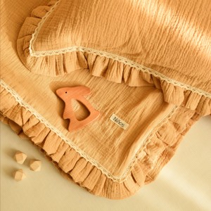 ست روبالشتی و رو انداز موسلین دولایه