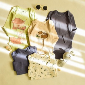 بادی نوزادی آستین بلند اورجینال