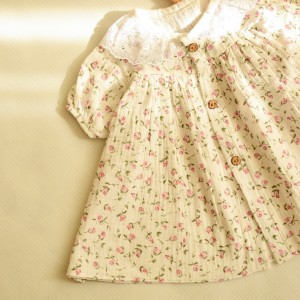 سِت پیراهن و کلاه موسلین