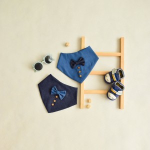 پیشبند نوزادی مدل پاپیون