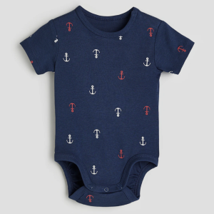 بادی نوزادی آستین کوتاه برند H&M