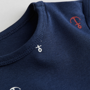 بادی نوزادی آستین کوتاه برند H&amp;M