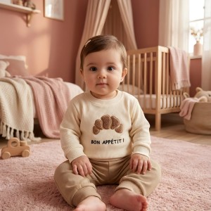 ست بلوز و شلوار کروسان