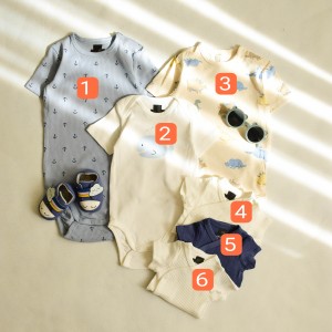 بادی نوزادی آستین کوتاه