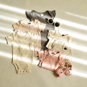 بادی نوزادی آستین کوتاه